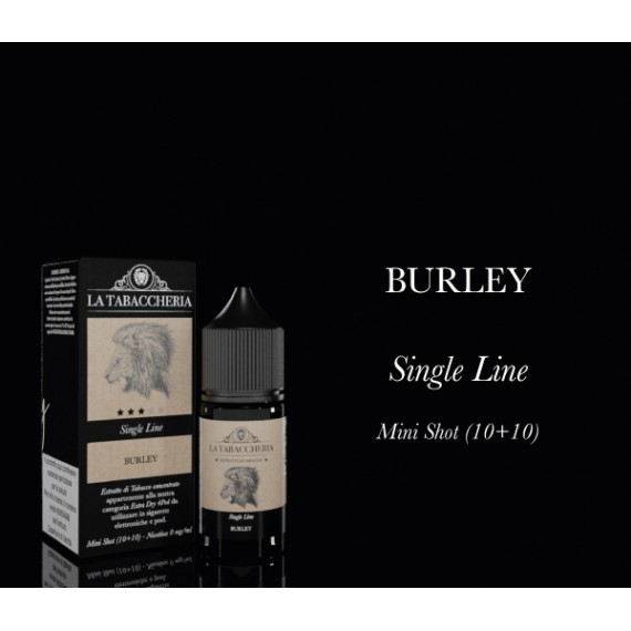 La Tabaccheria Burley Extra Dry 4Pod Mini Shot 10 su 20ml 0mg/ml