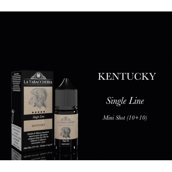 La Tabaccheria Kentucky Extra Dry 4Pod Mini Shot 10 su 20ml 0mg/ml