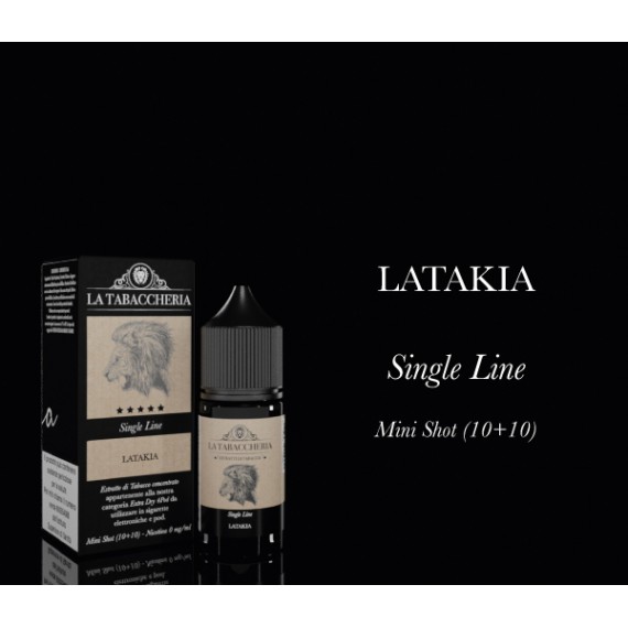 La Tabaccheria Latakia Extra Dry 4Pod Mini Shot 10 su 20ml 0mg/ml