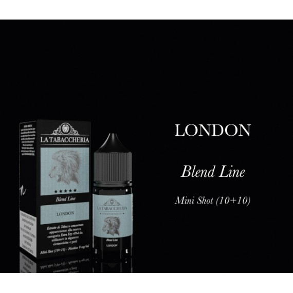 La Tabaccheria London Extra Dry 4Pod Mini Shot 10 su 20ml 0mg/ml