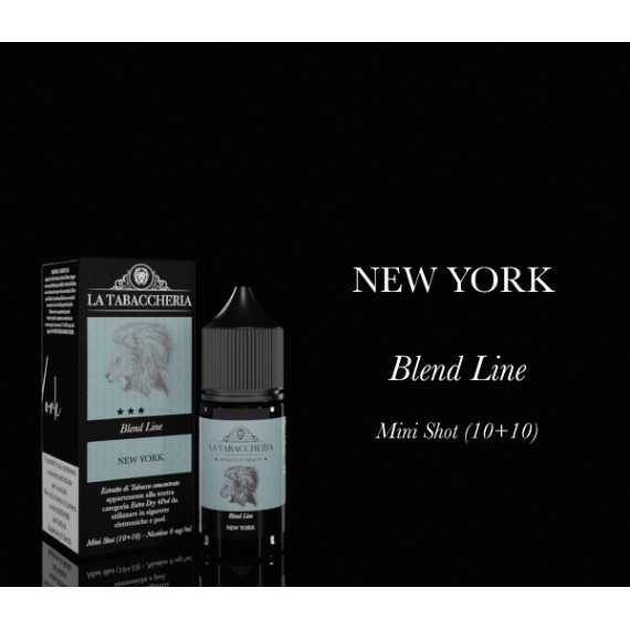 La Tabaccheria New York Extra Dry 4Pod Mini Shot 10 su 20ml 0mg/ml