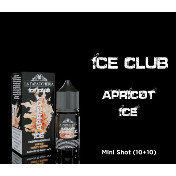 La Tabaccheria Apricot Ice Club Mini Shot 10 su 20ml 0mg/ml