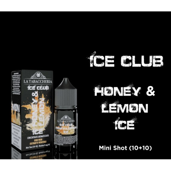 La Tabaccheria Honey & Lemon Ice Club Mini Shot 10 su 20ml 0mg/ml
