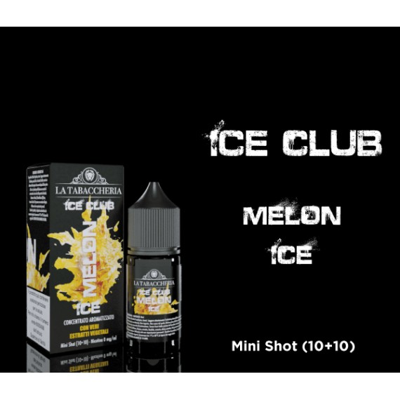 La Tabaccheria Melon Ice Club Mini Shot 10 su 20ml 0mg/ml