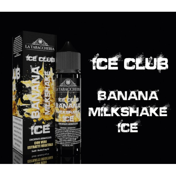 La Tabaccheria Banana Milkshake Ice Club Aroma Istantaneo 20ml 0mg/ml