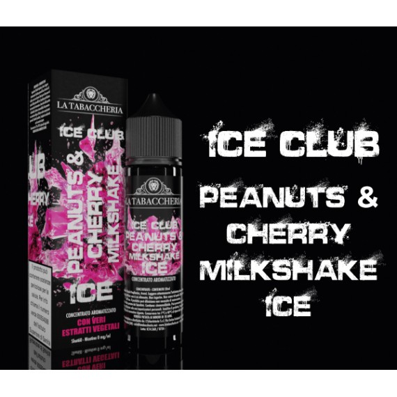 La Tabaccheria Peanuts & Cherry Milkshake Ice Club Shot 20ml 0mg/ml