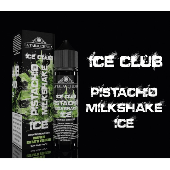 La Tabaccheria Pistachio Milkshake Ice Club Shot 20ml 0mg/ml