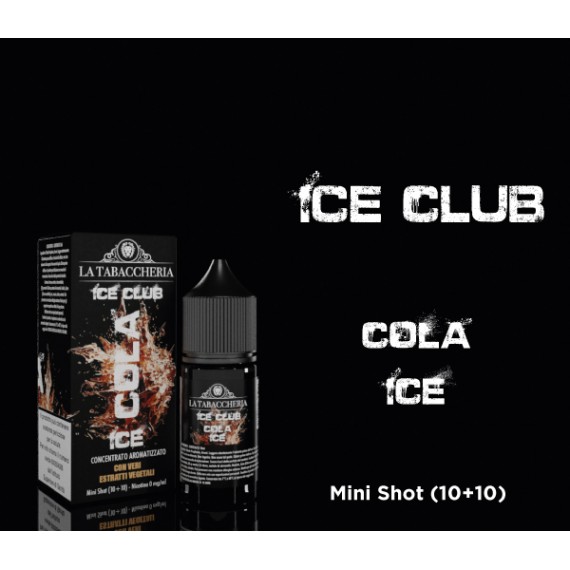 La Tabaccheria Cola Ice Club Mini Shot 10 su 20ml 0mg/ml
