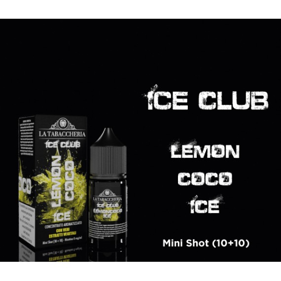 La Tabaccheria Lemoncoco Ice Club Mini Shot 10 su 20ml 0mg/ml