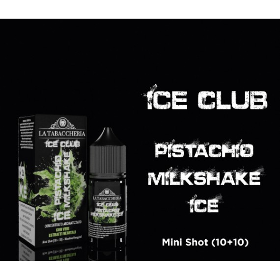 La Tabaccheria Pistachio Milkshake Ice Club Mini Shot 10 su 20ml 0mg/ml