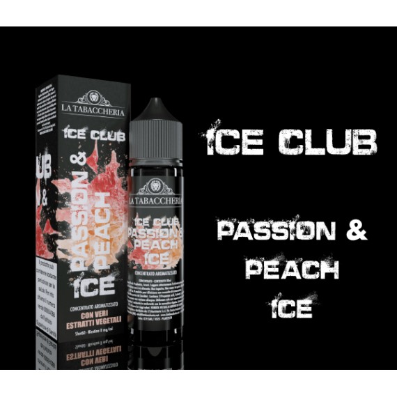La Tabaccheria Passion & Peach Ice Club Aroma Istantaneo 20ml 0mg/ml