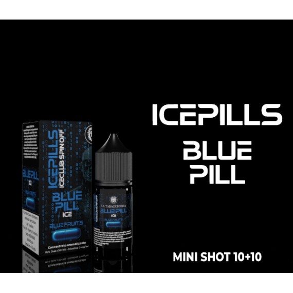 La Tabaccheria Blue Pill Ice Pills Mini Shot 10 su 20ml 0mg/ml