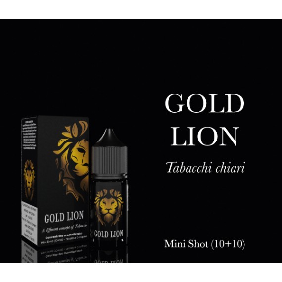 La Tabaccheria Gold Lion Aroma Mini Shot 10 su 20ml 0mg/ml