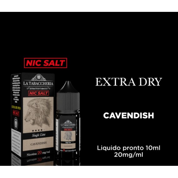 La Tabaccheria Cavendish Nic Salt Liquido Pronto 10ml