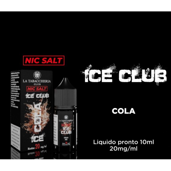 La Tabaccheria Cola Ice Club Liquido Pronto 10ml