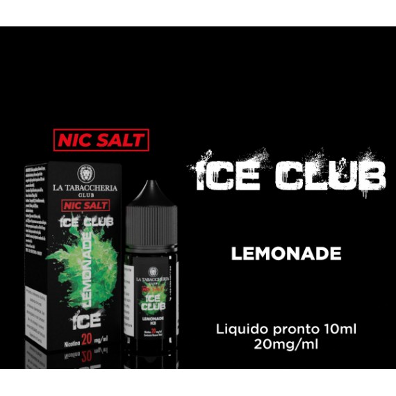 La Tabaccheria Lemonade Ice Club Liquido Pronto 10ml