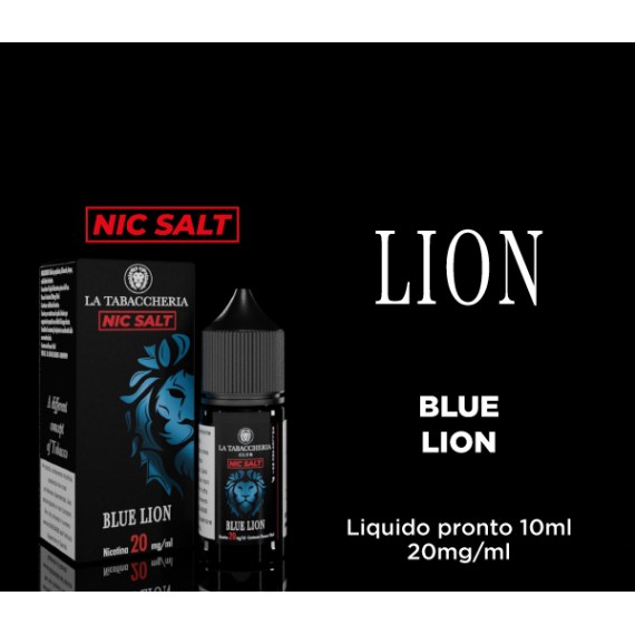 La Tabaccheria Blue Lion Nic Salt Liquido Pronto 10ml