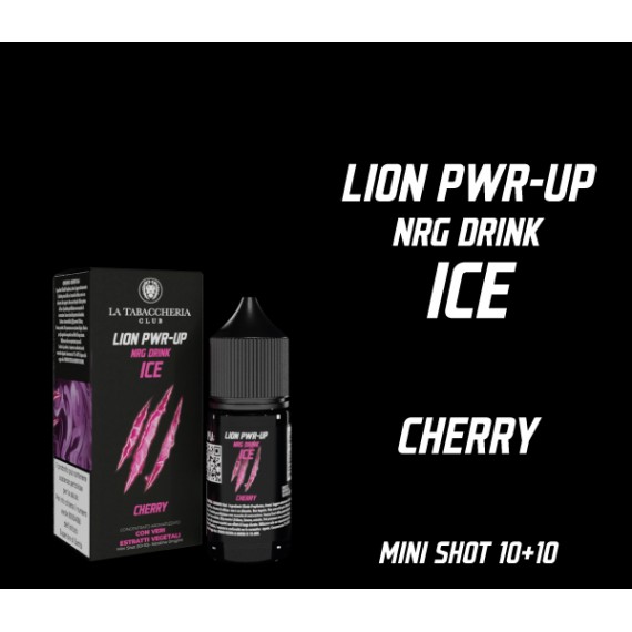 La Tabaccheria Cherry Lion Nrg Drink Ice Mini Shot 10 su 20ml 0mg/ml