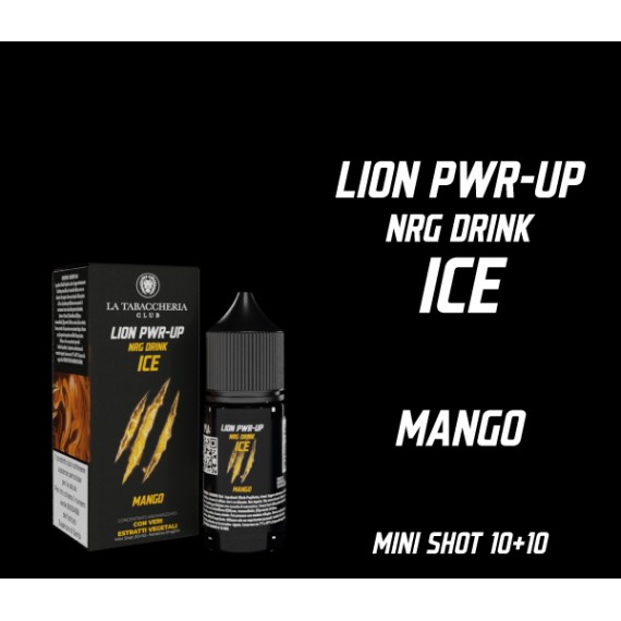 La Tabaccheria Mango Lion Nrg Drink Ice Mini Shot 10 su 20ml 0mg/ml
