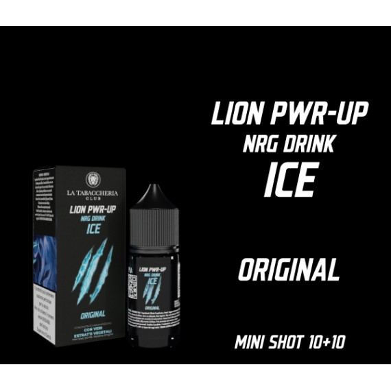 La Tabaccheria Original Lion Nrg Drink Ice Mini Shot 10 su 20ml 0mg/ml