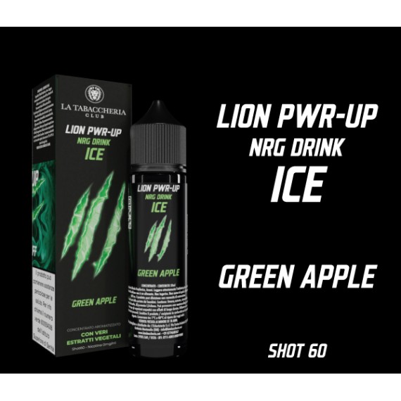 La Tabaccheria Green Apple Lion Nrg Drink Ice Aroma Shot 20 su 60ml 0mg/ml