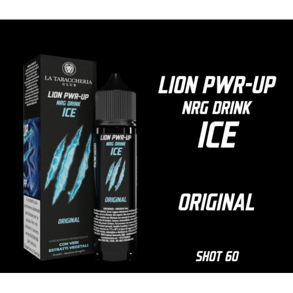 La Tabaccheria Original Lion Nrg Drink Ice Aroma Shot 20 su 60ml 0mg/ml