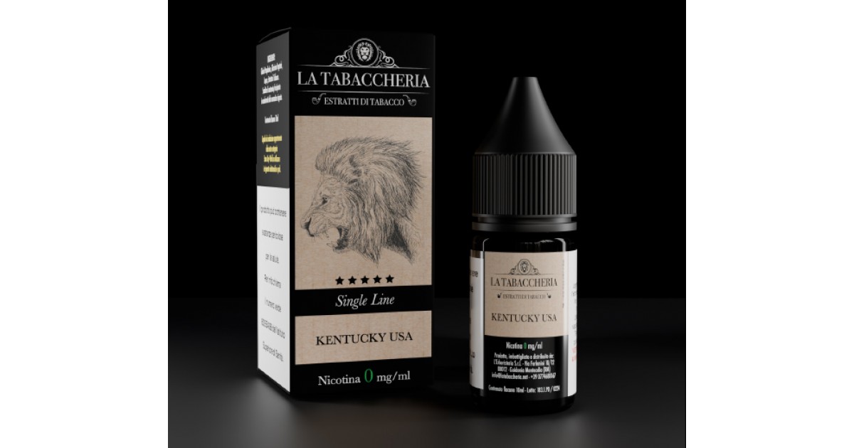 tabacco kentucky liquido La Tabaccheria Kentucky Usa Liquido Pronto 10 ml