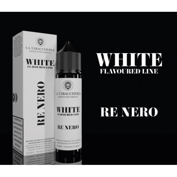 La Tabaccheria White Re Nero Flavoured Line Aroma Istantaneo 20ml 0mg/ml