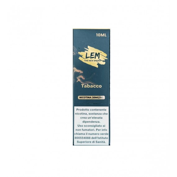 LEM Tabacco Liquido Pronto 10ml