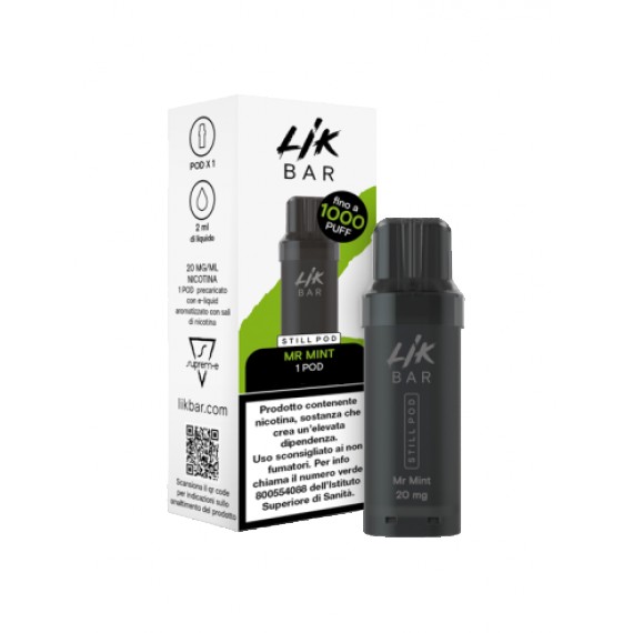 Lik Bar Still Mr. Mint Pod Usa e Getta 0mg/ml