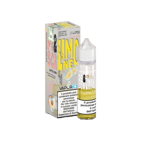 Vaporart Pesca & Limone Frozen Vaporice Aroma Shot 20 su 60 ml 0mg/ml
