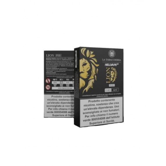 La Tabaccheria Lion Cartucce Pod Ricambio 4ml x2 Pezzi