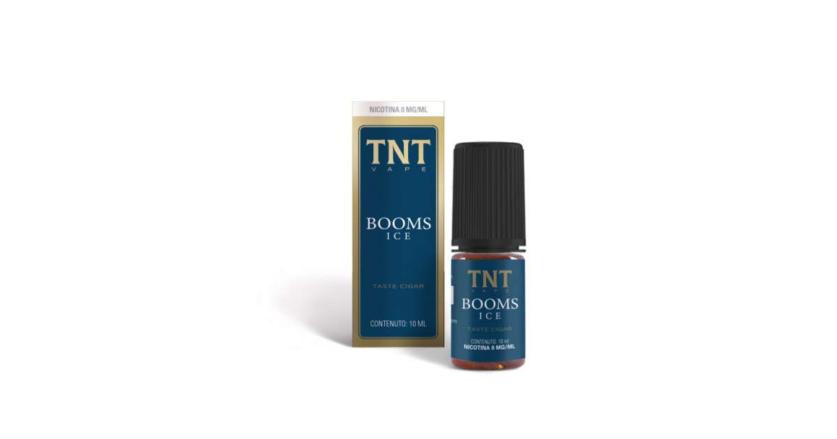 TNT Vape Booms Ice Liquido Pronto 10ml