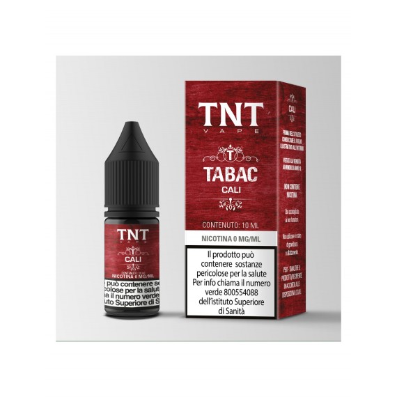 Tnt Vape Cali Tabac Liquido Pronto 10ml