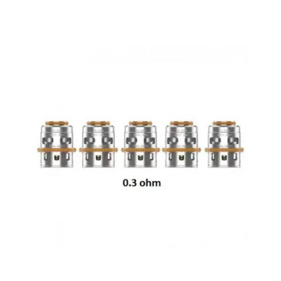 Geekvape Testine di Ricambio M Coil Dual 0,3 Ohm x5 Pezzi