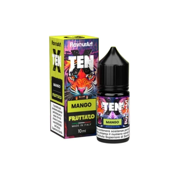 Flavourart Mango Ten-X Mini Shot 10 su 30ml 0mg/ml