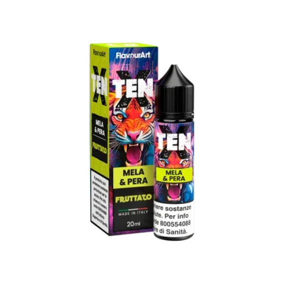 Flavourart Mela & Pera Ten-X Shot 20ml 0mg/ml