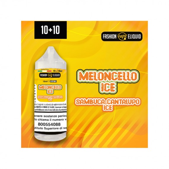 Fashion Vape Meloncello Ice Aroma Mini Shot 10 su 20ml 0mg/ml
