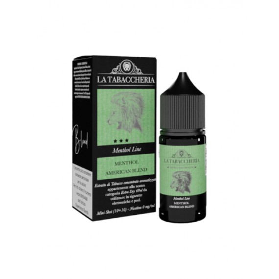 La Tabaccheria Menthol American Blend Extra Dry 4Pod Mini Shot 10 su 20ml 0mg/ml