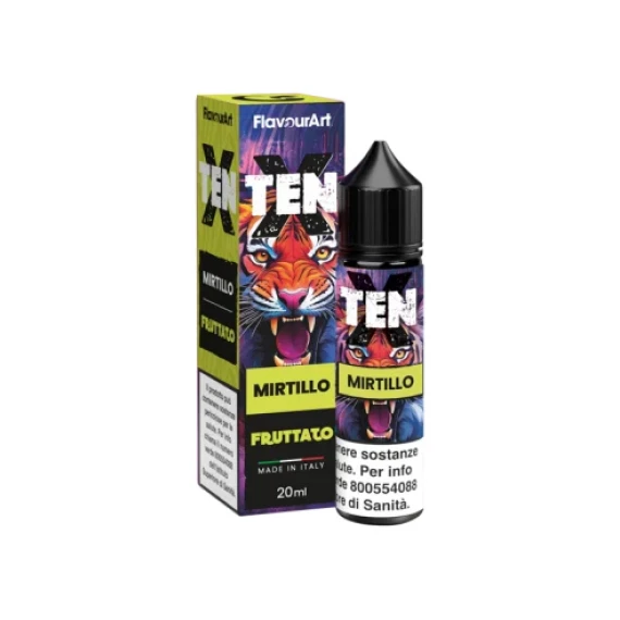Flavourart Mirtillo Ten-X Shot 20ml 0mg/ml