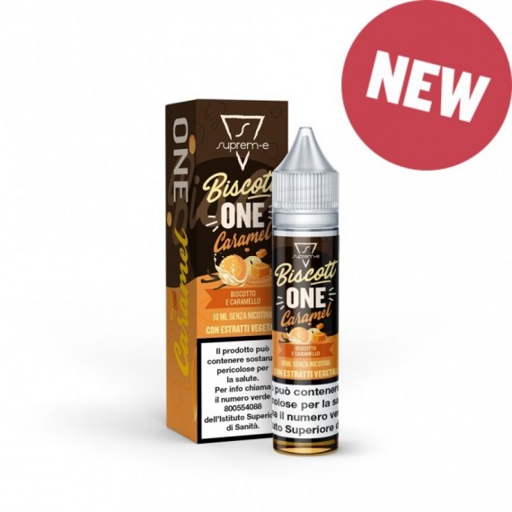 Suprem-e Biscottone Caramel Mini Shot 10 su 20ml 0mg/ml