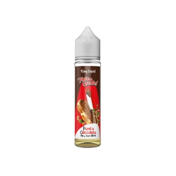 King Liquid Tale e Quale Pane e Cioccolata Aroma Istantaneo Shot 20ml 0mg/ml