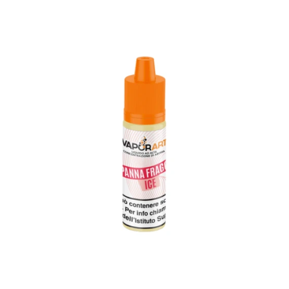 Vaporart Panna Fragola Ice Mini Shot 10 su 20ml 0mg/ml