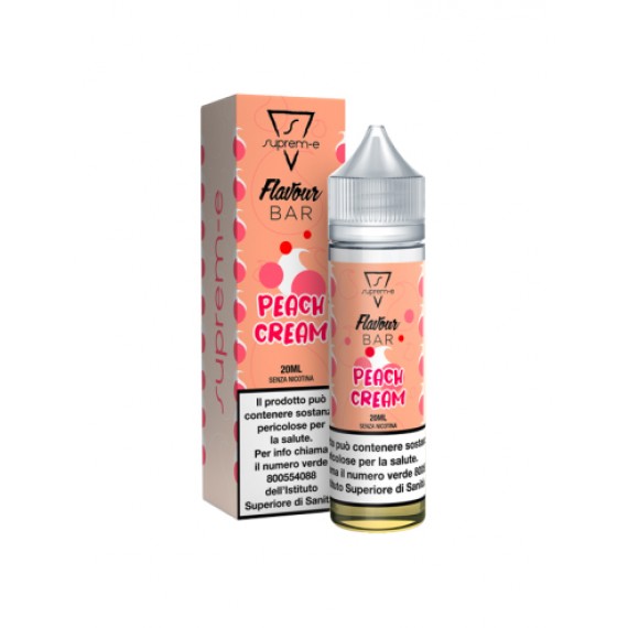 Suprem-e Peach Cream Shot 20 su 60ml 0mg/ml