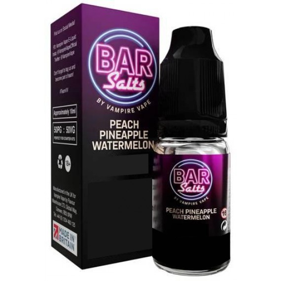 Vampire Vape Peach Pineapple Watermelon Mini Shot 10 su 20ml 0mg/ml