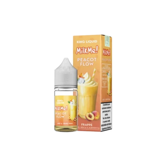 King Liquid Peacot Flow Milk Me Mini Shot 10 su 20ml 0mg/ml