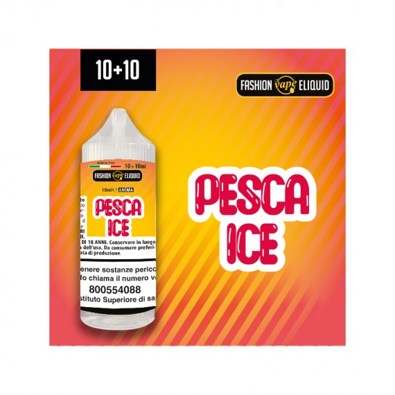 Fashion Vape Pesca Ice Aroma Mini Shot 10 su 20ml 0mg/ml