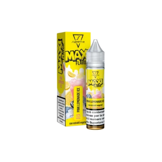 Suprem-e Pink Lemonade Ice Maxi Flavor Mini Shot 10 su 20ml 0mg/ml