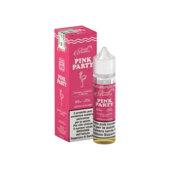 Seven Wonders Pink Party Aroma Shot 20 su 60ml 0mg/ml