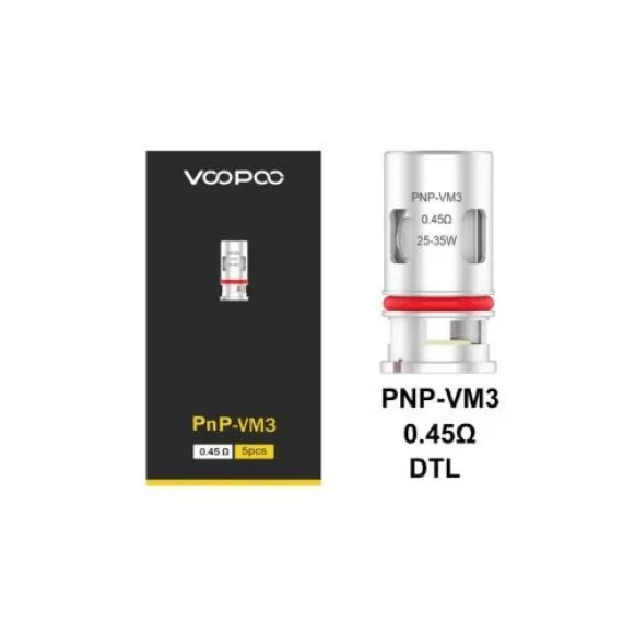 Voopoo Coil Resistenze PnP x5 Pezzi